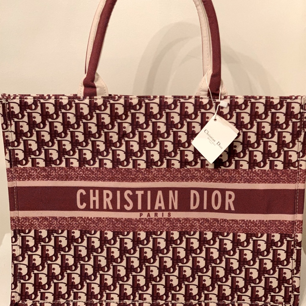 Non Authentic Designer Book Tote Oblique Bag